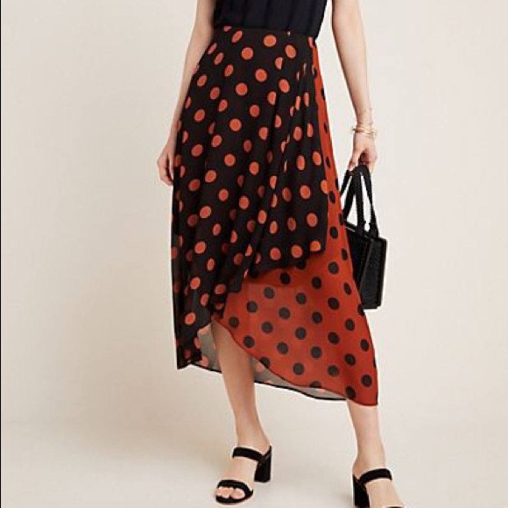 Anthropologie (Maeve) Oksana Midi Skirt